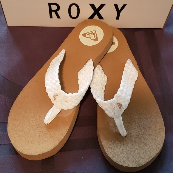 roxy tidepool flip flops
